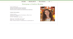 Desktop Screenshot of akrajina.com